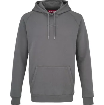 Pánská mikina Mikina CCM CORE Pullover Hoodie Senior Charcoal Velikost: M