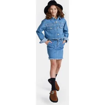 Pánská casual bunda Coccodrillo Jeansová bunda WC4152301JCG Modrá Regular Fit 128