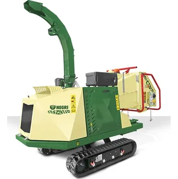 Drtič větví Negri bio C13DK26CN (Kubota, pásový podvozek)