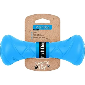 Hračka pro psa Hračka PITCHDOG guma - činka modrá 18cm