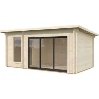 Sauna Sauna Sanna 12,8 m2 s posuvnými dveřmi