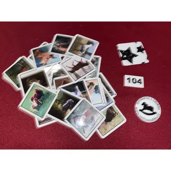 Pexeso HandMade by VeJa Velké pexeso vel.XL č.104 - Koně (36kousků)