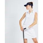 INESIS Dámské golfové polo bez rukávů WW500 S BÍLÁ