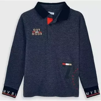 Chlapecké tričko Chlapecké triko polo dlouhý rukáv Mayoral 4135-33 velikost 134 (4135-33)