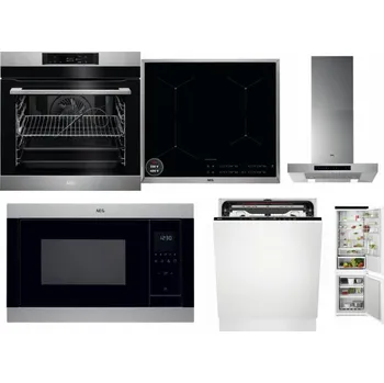 Set domácích spotřebičů AEG BPK742380M + AEG Mastery SenseBoil IAE64413XB + AEG Mastery DBB5660HM + AEG Mastery MSB2547D-M + AEG FSE74707P + AEG TSC6M181ES