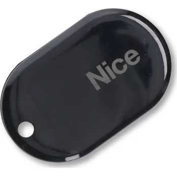 Dálkový ovladač vrat bezkontaktní čip s klíčenkou RFID s transponderem pro čtečky Nice ETP/ETPB