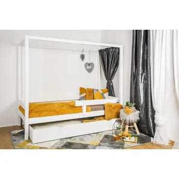 Dětská postel Dětská postel domeček Vali s přistýlkou (Český výrobek)