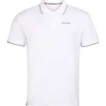 Pánské tričko HOGAR pánská bambusová polokošile bílá XL