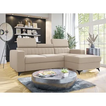 Sedací souprava Rohová rozkládací sedačka Levioseno, Strana: Pravá 2R-LC, Potah: Mono 232 MIRJAN 5903211321580