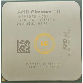 Procesor AMD Phenom II X4 970 Black Edition X4 970 3.5 GHz Quad-Core CPU Processor HDZ970FBK4DGM Socket AM3