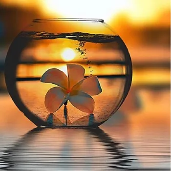 Mozaiková sada DIAMANTOVÁ MOZAIKA ZÁTIŠÍ VE SKLENICI 11 - SLEVA -50%