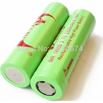 Článková baterie Akumulátor JCM IMR 18650 2200mAh 3.7V 8.1Wh nabíjecí baterie