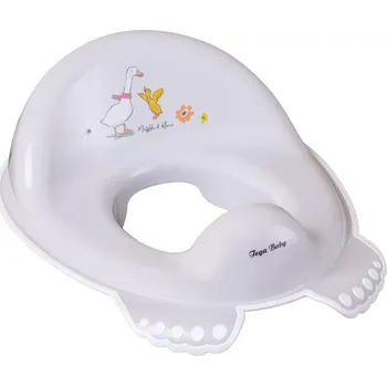 WC sedátko Dětské protiskluzové sedátko - redukce Tega Baby (nástavec) na WC Lesní zvířátka šedobéžové