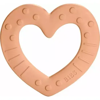 BIBS Baby Bitie kousátko / Heart Peach (3100265)