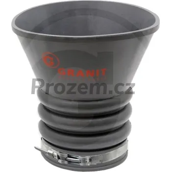 Autodoplněk Dokovací gumový trychtýř 10" pro fekální vozy, 273/480, včetně spony