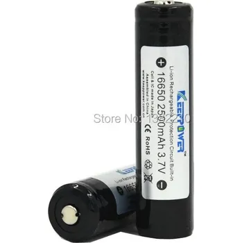 Akumulátor Keeppower orginal 3,7V 16650 2500mAh s ochranou nabíjecí baterie