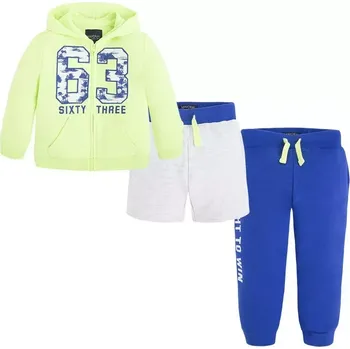 Chlapecká tepláková souprava Mayoral 3-dílná 3812-20 velikost 110