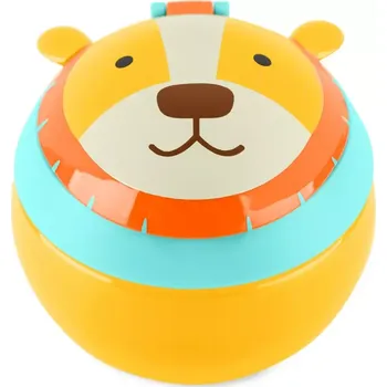 dětská jídelní sada SKIP HOP Zoo Nádoba na sušenky Lev 12m+ (9O284410)