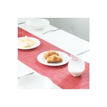 prostírání Prostírání pletené / PVC 1 kus - běhoun - červená