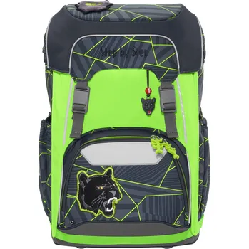 Školní batoh Step by Step Reflexní vesta NEON PULL OVER pro aktovku Step by Step, GIANT, Green