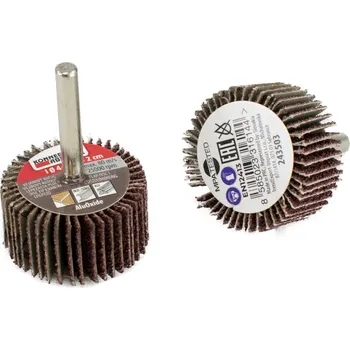 Příslušenství k brusce Kotouč lamelový stopkový, 40 x 20mm, P 60, KONNER