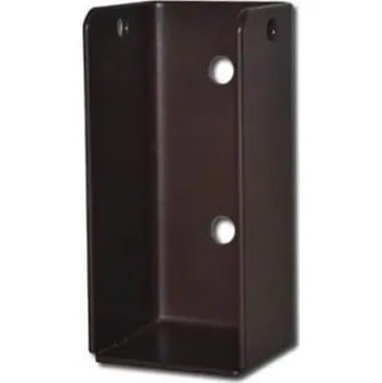 Pletivo Úchytka nosníku 75x35x30mm; Hnědá