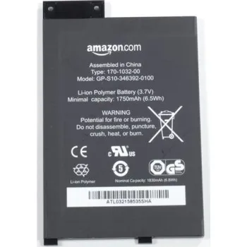 Baterie pro Amazon pro Kindle3 eBook GP-S10-346392-0100 S11GTSF01A+ nářadí