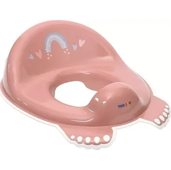 WC sedátko Dětské protiskluzové sedátko - redukce Tega Baby Meteo (nástavec) na WC růžové