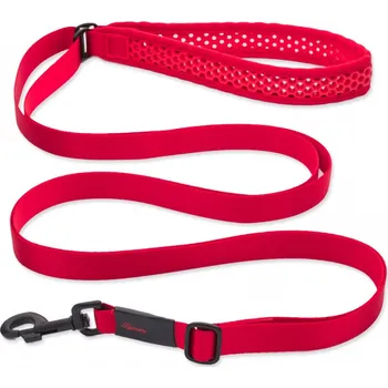 Vodítko pro psa Nastavitelné vodítko Tamer Softy, 200 cm, červená