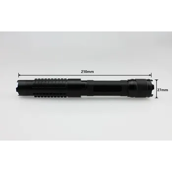 Svítilna Nejvýkonnější 100000m 5W 450nm Vysoce výkonné modré laserové ukazovátko Svítilna zapálí knot svíčky nebo cigaretu Wicked LAZER Torch