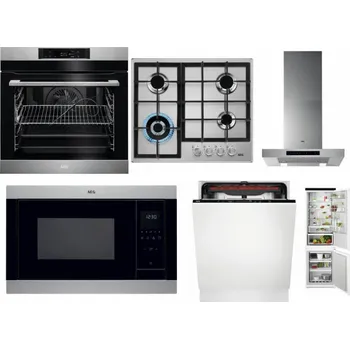 Set domácích spotřebičů AEG BPK742380M + AEG Mastery StepPower HGB64420SM + AEG Mastery DBB5660HM + AEG Mastery MSB2547D-M + AEG Mastery MaxiFlex FSB53927Z + AEG TSC6M181ES