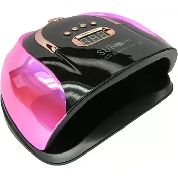 LED/UV lampa na nehty 256W růžová