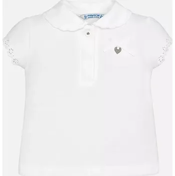 Dívčí tričko Dívčí triko krátký rukáv Mayoral 1120-16 Blanco