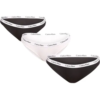 Kalhotky 3PACK dámské kalhotky Calvin Klein vícebarevné (QD3588E-WZB) S