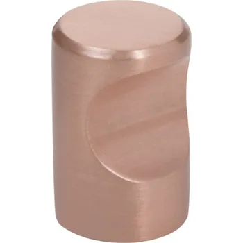 Nábytkové kování Walteco Nábytková knopka Venlo průměr 15, broušená měď