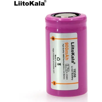 Akumulátor Liitokala ICR 18350 Li-ion 900mAh 3.7V power lamp e.-cigar