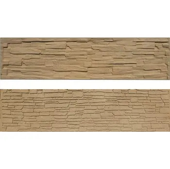 Pletivo Betonový panel štípaný kámen 2-str. pískovec; 200x50x4cm