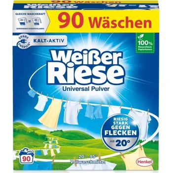 Prací gel WEISSER RIESE PRACÍ PRÁŠEK UNIVERSAL 90 DÁVEK NĚMECKO!