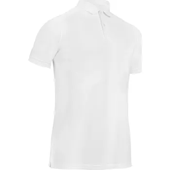 Pánské tričko INESIS Pánské golfové polo s krátkým rukávem MW500 L BÍLÁ