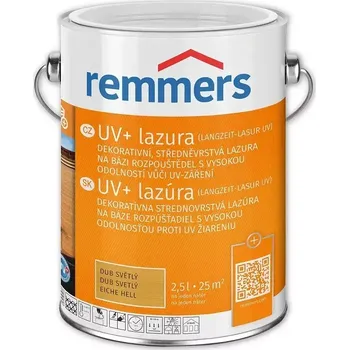 barva a nátěr na dřevo 0,75 l Remmers UV+ Lazura. palisandr (Syntetická středněvrstvá lazura s UV filtrem)