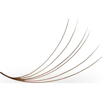 Umělé řasy Luxury Lashes 6D Řasy Premium v hotovém vějířku - HNĚDÉ Zakřivení umělých řas: D, Délka umělých řas: Mix délek 8-13 mm, Tloušťka řas: 007