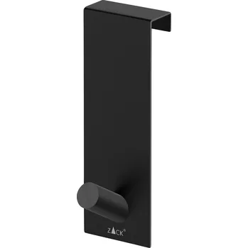 Věšák háček na dveře nerezový černý užší exit Zack