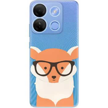 Odolné silikonové pouzdro iSaprio - Orange Fox - Infinix Smart 7
