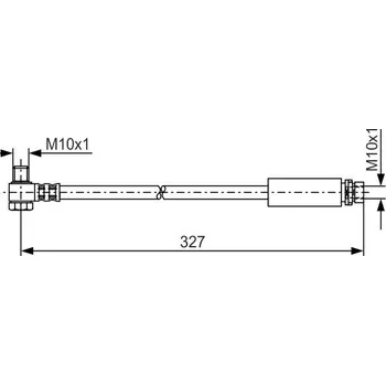 Brzdová hadice Brzdová hadice BOSCH 1 987 476 095