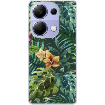 Pouzdro na mobilní telefon Odolné silikonové pouzdro iSaprio - Tropical Green 02 - Xiaomi Redmi Note 13 Pro