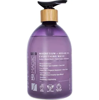 Sprchový gel Dead Sea Spa Magik Sprchový gel 3v1 Magnesium a Argan oil 490 ml