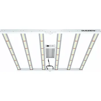 LED panel DIUS 630W LED 2.8, pěstební LED osvětlení (DIUS 630W LED SYSTEM - LED osvětlení pro komerční použtí -2,8 umol/J, PPF 1764.)