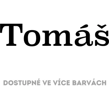 Jmenovka na stůl WoodenPuzzle.cz Dřevěná jmenovka bez podkladu - Clarendon Velikost: 30 cm