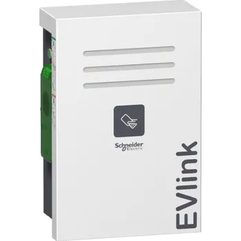Napájecí zdroj pro osvětlení SCHNEIDER ELECTRIC Nabíjecí st. Parking nástěnná m. 22kW 2xT2 RFID EVW2S22P22R
