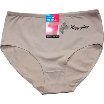 Dámské kalhotky do pasu Motýl krémové 6907